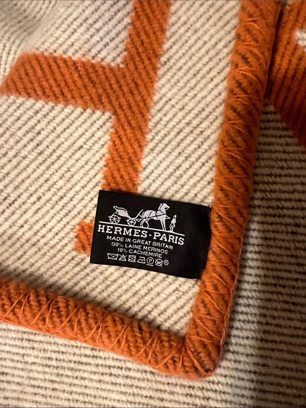 Hermes Avalon Throw Blanket